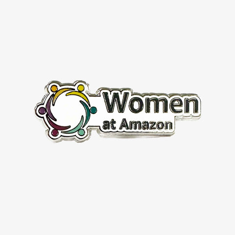 Women at Amazon Hard Enamel Lapel Pins